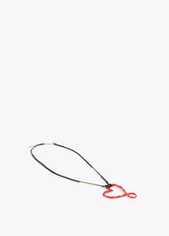 Collar largo corazón infinito