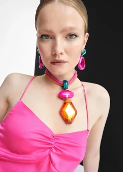 Collar maxi piezas de colores
