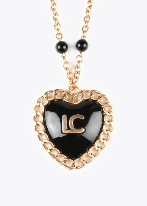Collar medalla corazón