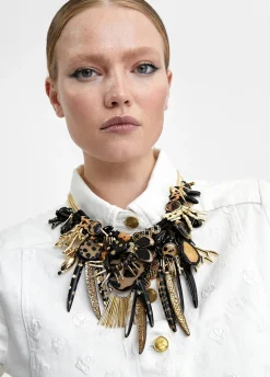 Collar multi abalorios estilo africano