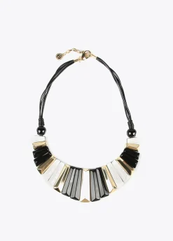 Collar multi piezas tricolor