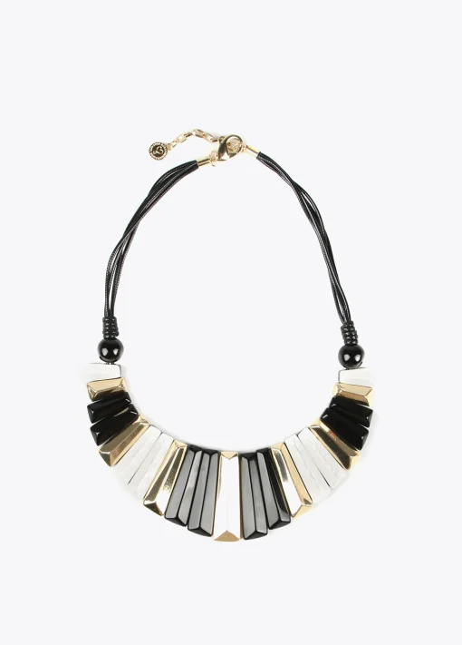Collar multi piezas tricolor