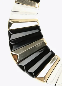 Collar multi piezas tricolor