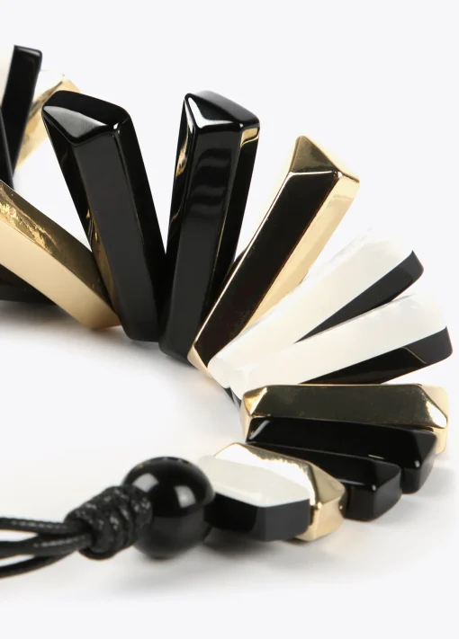 Collar multi piezas tricolor