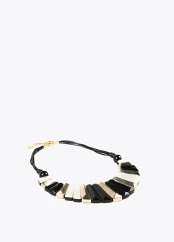 Collar multi piezas tricolor