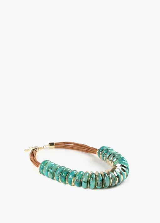 Collar multi piezas turquesa