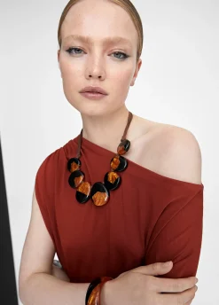 Collar piezas etnicas