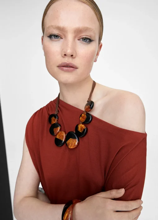 Collar piezas etnicas