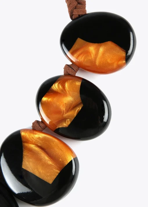 Collar piezas etnicas