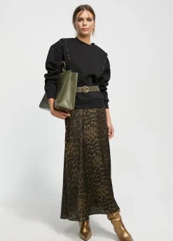 Falda estampado animal print