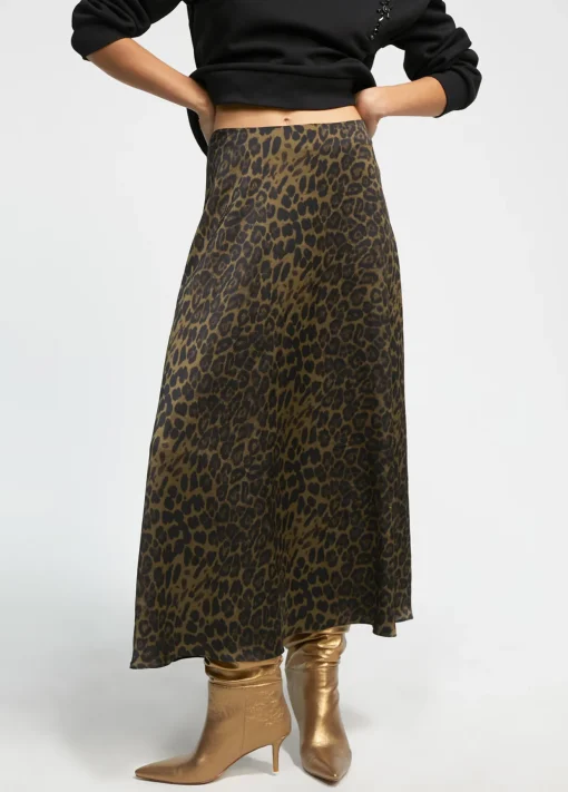 Falda estampado animal print