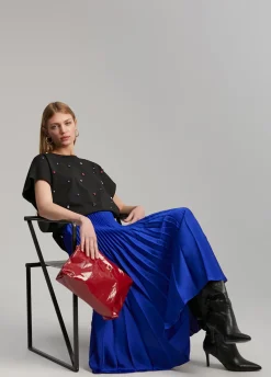 Falda plisada