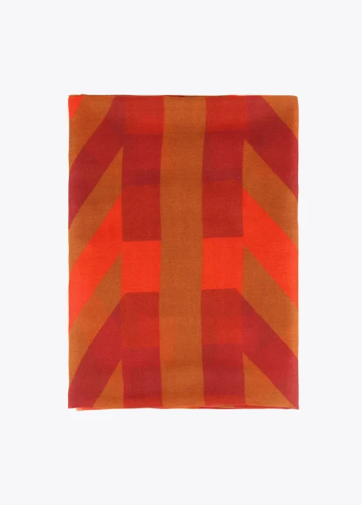 Fular logo naranja