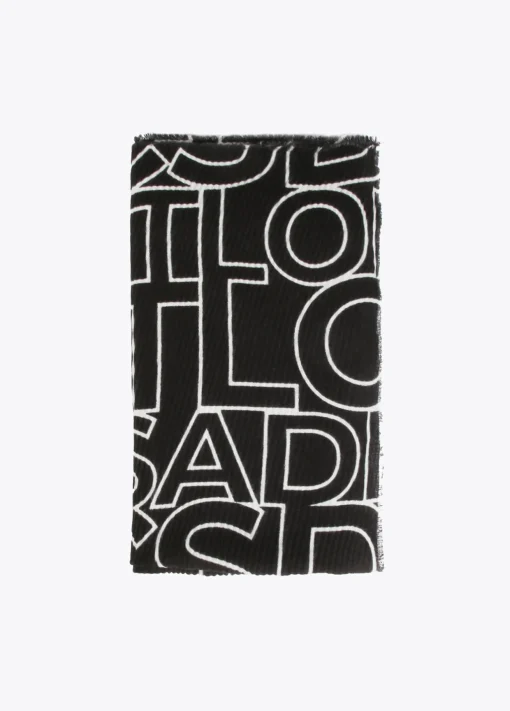 Fular plisado logotipado