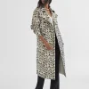 Gabardina efecto serpiente