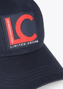 Gorra americana azul edición limitada - Lola Casademunt