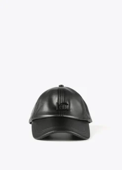 Gorra efecto piel