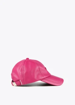 Gorra efecto piel