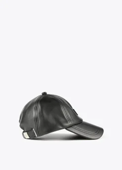 Gorra efecto piel