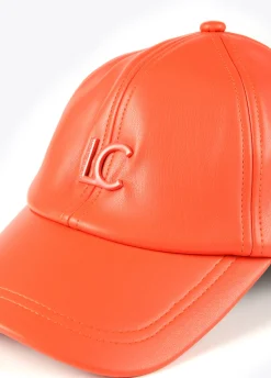 Gorra efecto piel