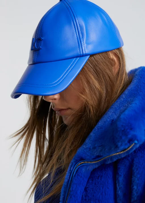 Gorra efecto piel