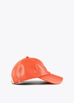 Gorra efecto piel