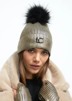 Gorro dorado