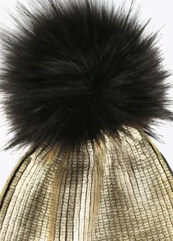 Gorro dorado