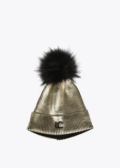 Gorro dorado