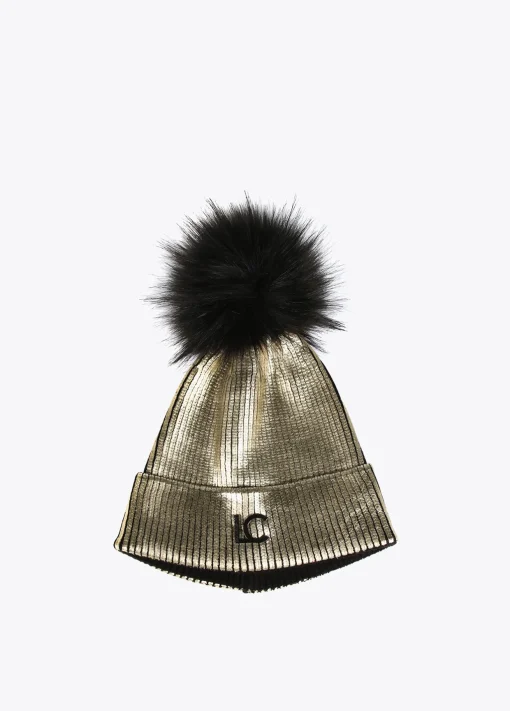 Gorro dorado