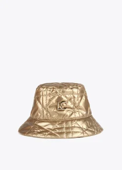 Gorro tipo bucket acolchado