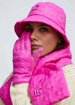 Gorro tipo bucket acolchado