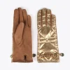 Guantes acolchados con cadena
