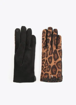Guantes animal print