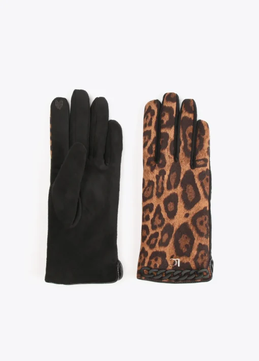 Guantes animal print