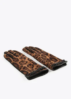 Guantes animal print