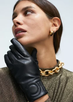 Guantes efecto piel