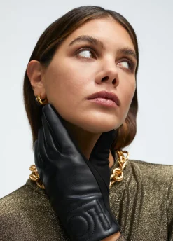 Guantes efecto piel