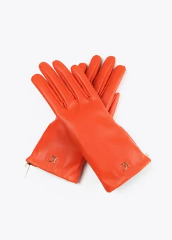 Guantes efecto piel naranja
