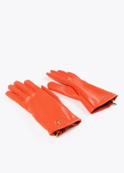 Guantes efecto piel naranja
