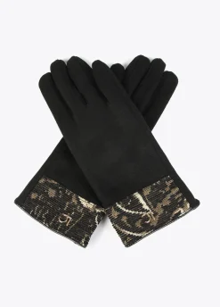 Guantes tejido jacquard