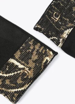 Guantes tejido jacquard