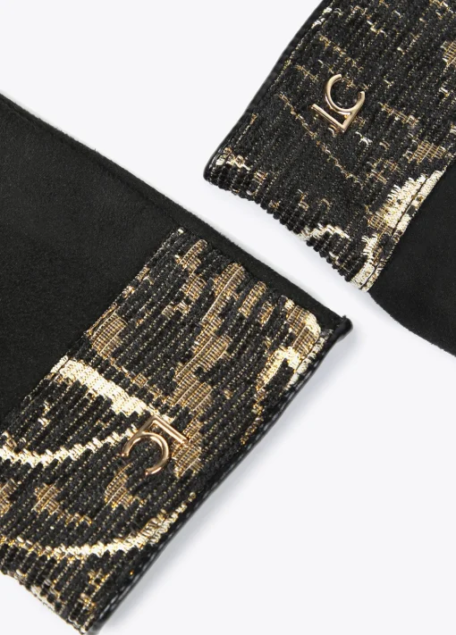 Guantes tejido jacquard