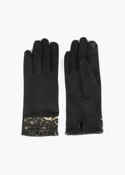 Guantes tejido jacquard