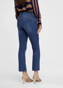 Jeans azul campana