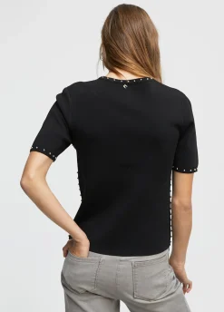Jersey de punto tachas