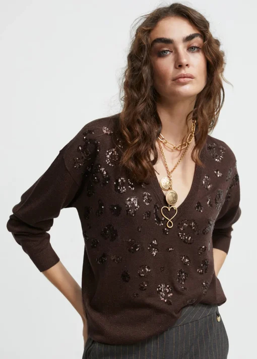 Jersey detalle lentejuelas