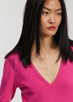 Jersey punto strass