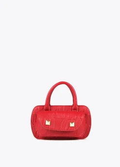 Mini bandolera con logo grabado