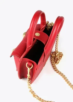 Mini bandolera con logo grabado